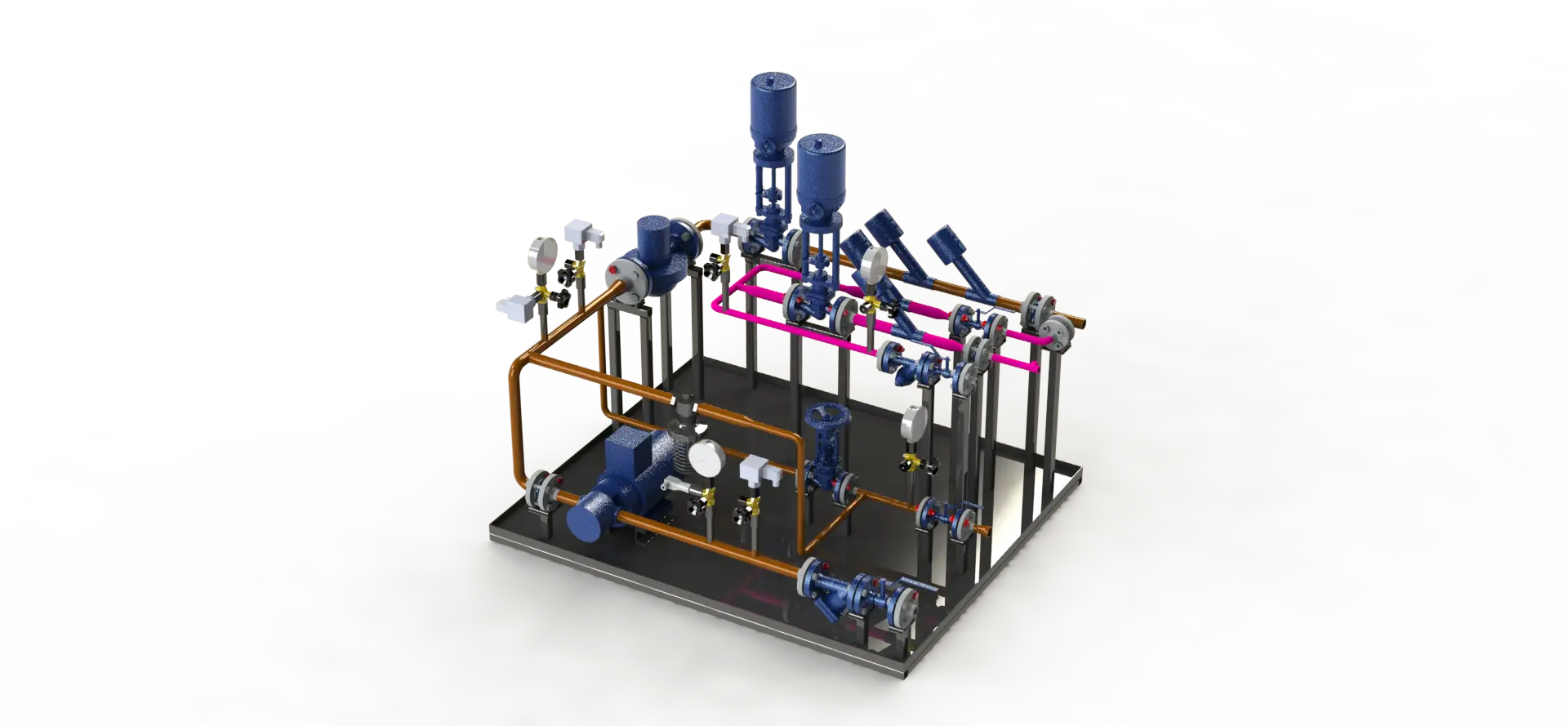 Sklop tečnog goriva — render